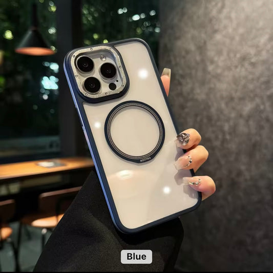 Transparent MagSafe Hard iPhone Case for 16 Series