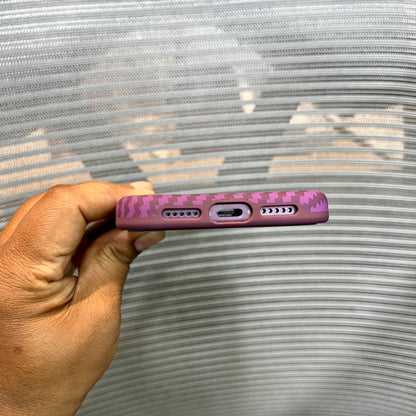 Carbon Fiber Twill Wave Embossed iPhone Case