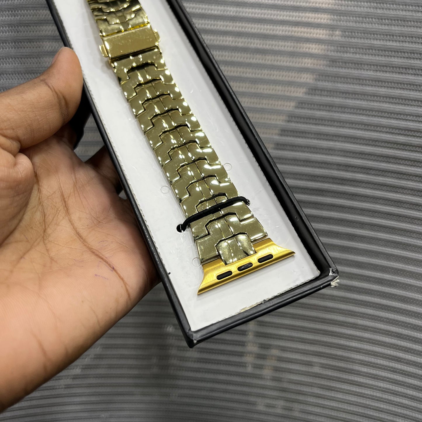 Golden Elite Stainless Steel iWatch Strap