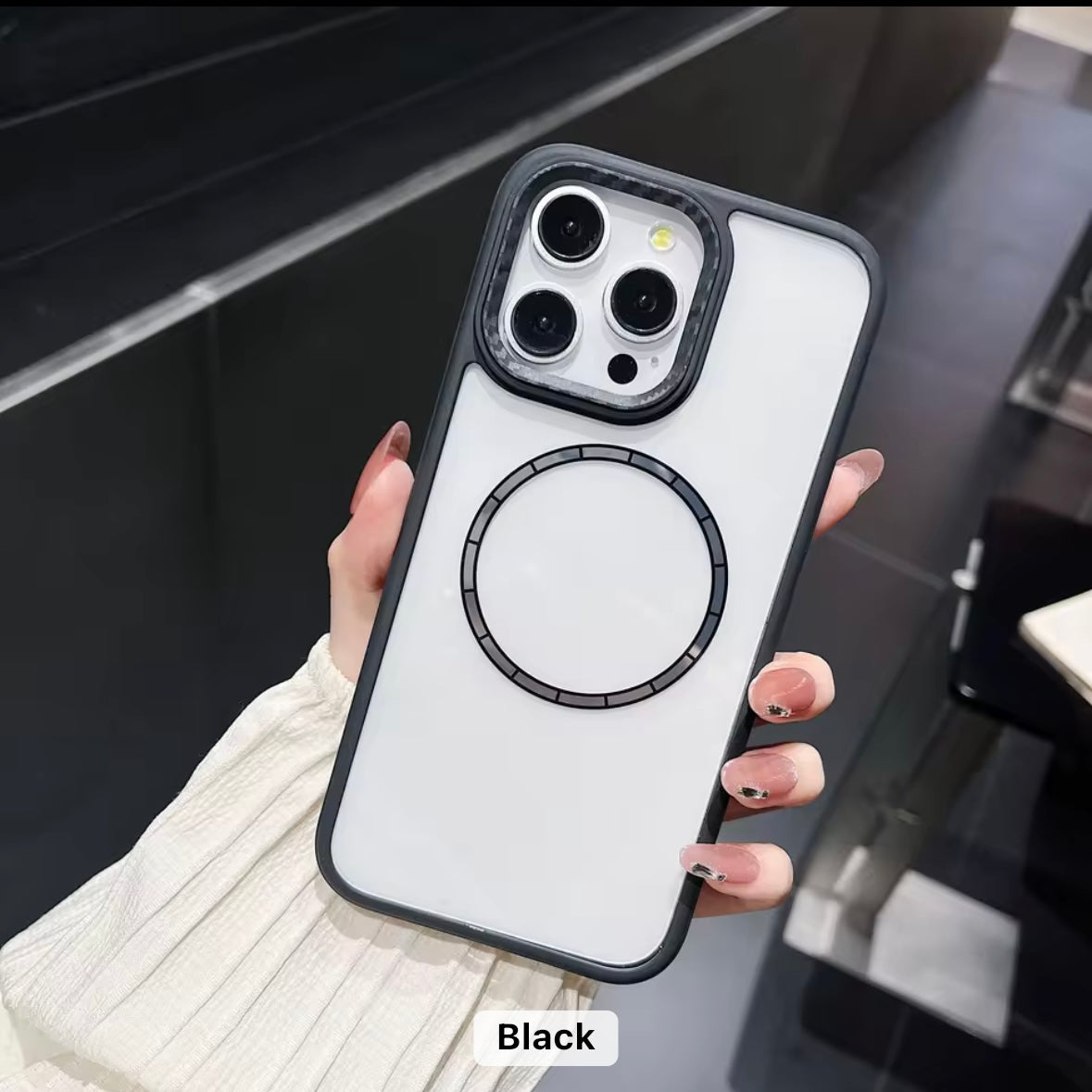 MagSafe Transparent iPhone Case