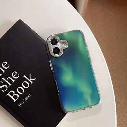 AuroraGlow Glitter iPhone Case