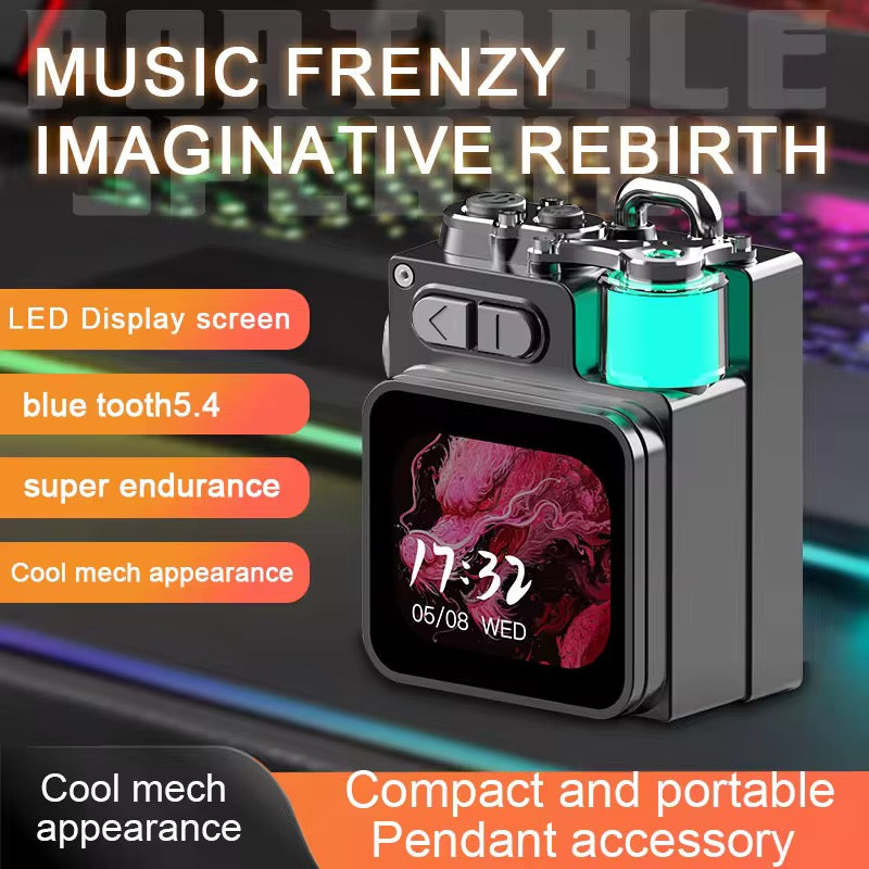 Metal RGB Wireless Speaker with Touch Display