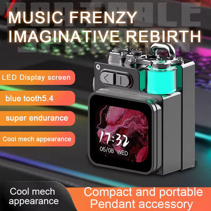 Metal RGB Wireless Speaker with Touch Display