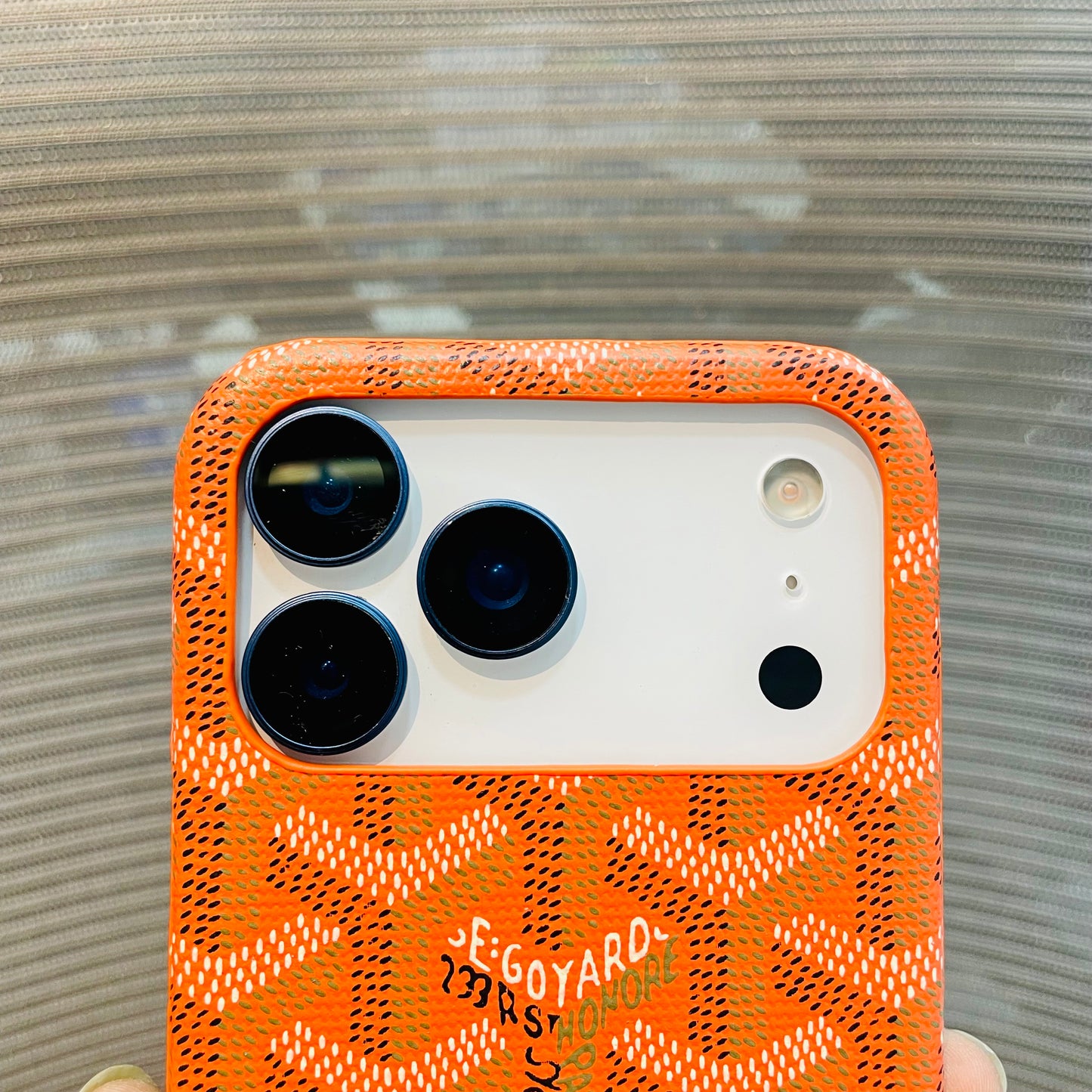 Luxe Printed Inner Fur iPhone 17 Pro Max Case