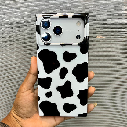 Black & White Printed Box iPhone 17 Series Case