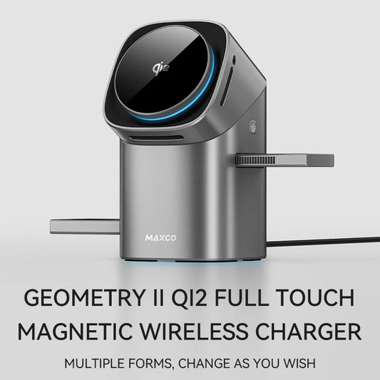3 in 1 Magnetic Wireless Charger - Full Touch