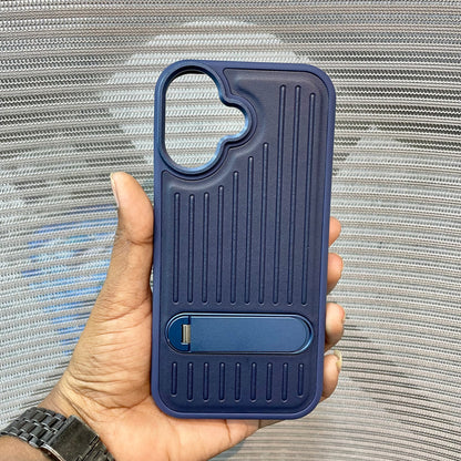 StripeVault Stand iPhone 17 Case