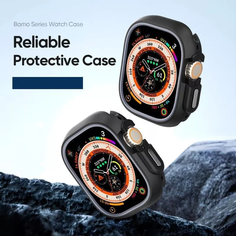 Protective Color Apple Watch Bumper Case for 41mm / 44mm / 45mm / 49 mm