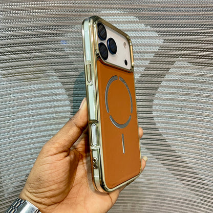 LeatherAura MagSafe Protective iPhone 17 Pro Case
