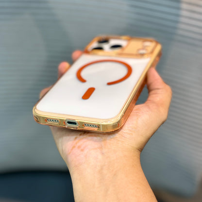 AuraTint MagSafe iPhone 17 Pro Case (Orange Edition)