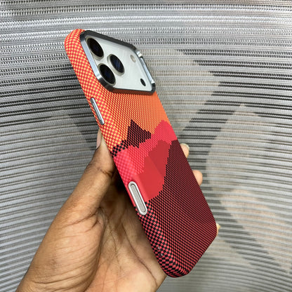 Carbon Fiber Embossed iPhone 17 Pro Max Case