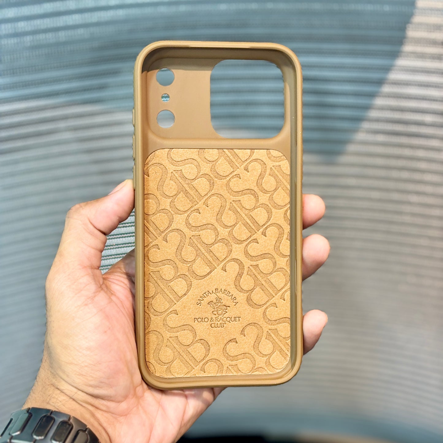 AristoStand MagSafe Leather Polo iPhone 17 Pro Max Case