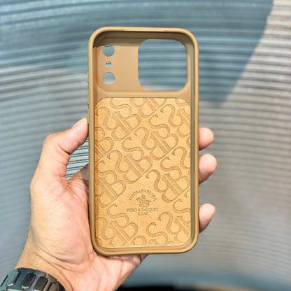 AristoStand MagSafe Leather Polo iPhone 17 Pro Max Case