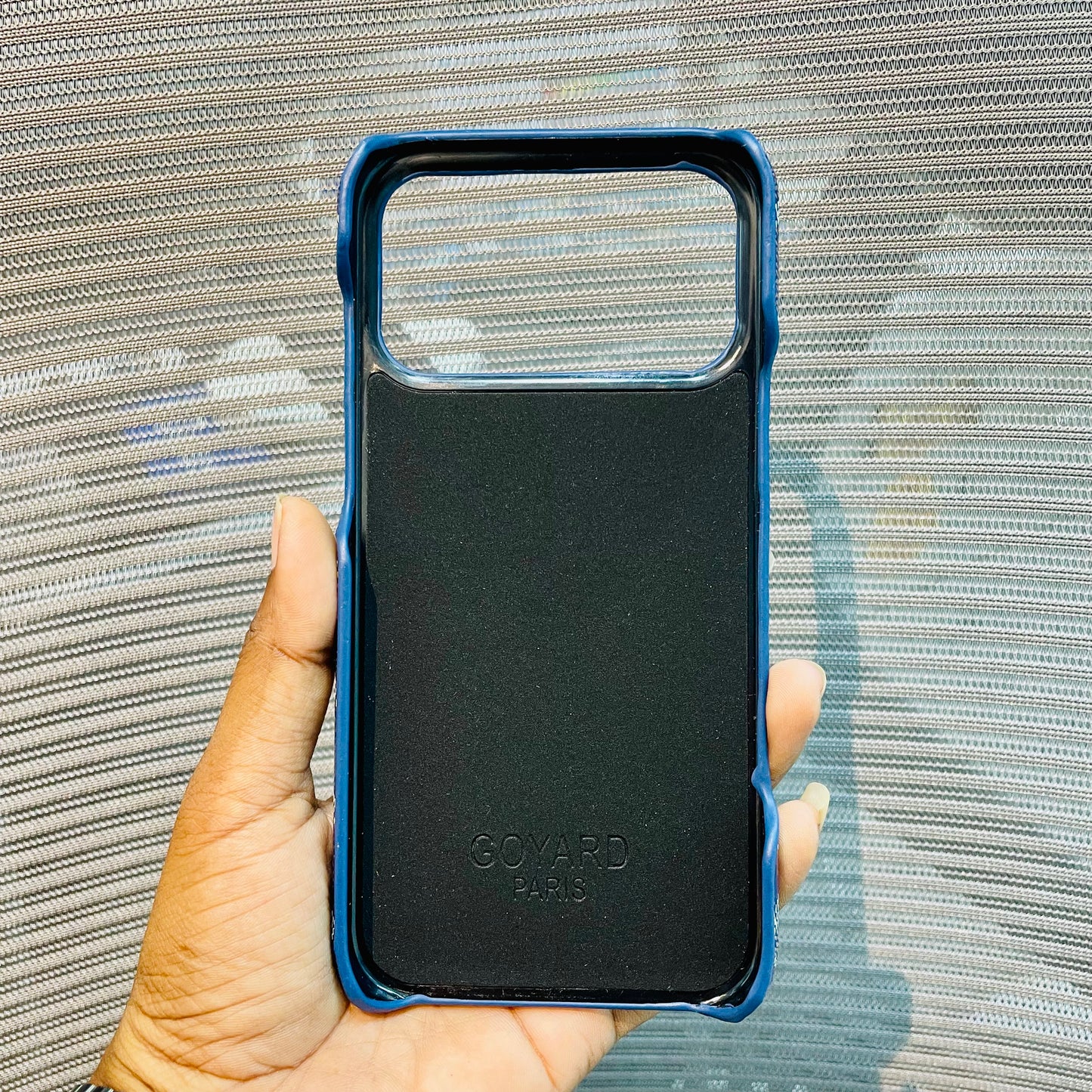 Luxe Printed Inner Fur iPhone 17 Pro Max Case