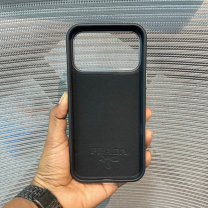 LogoLuxe Leather iPhone 17 Series Case