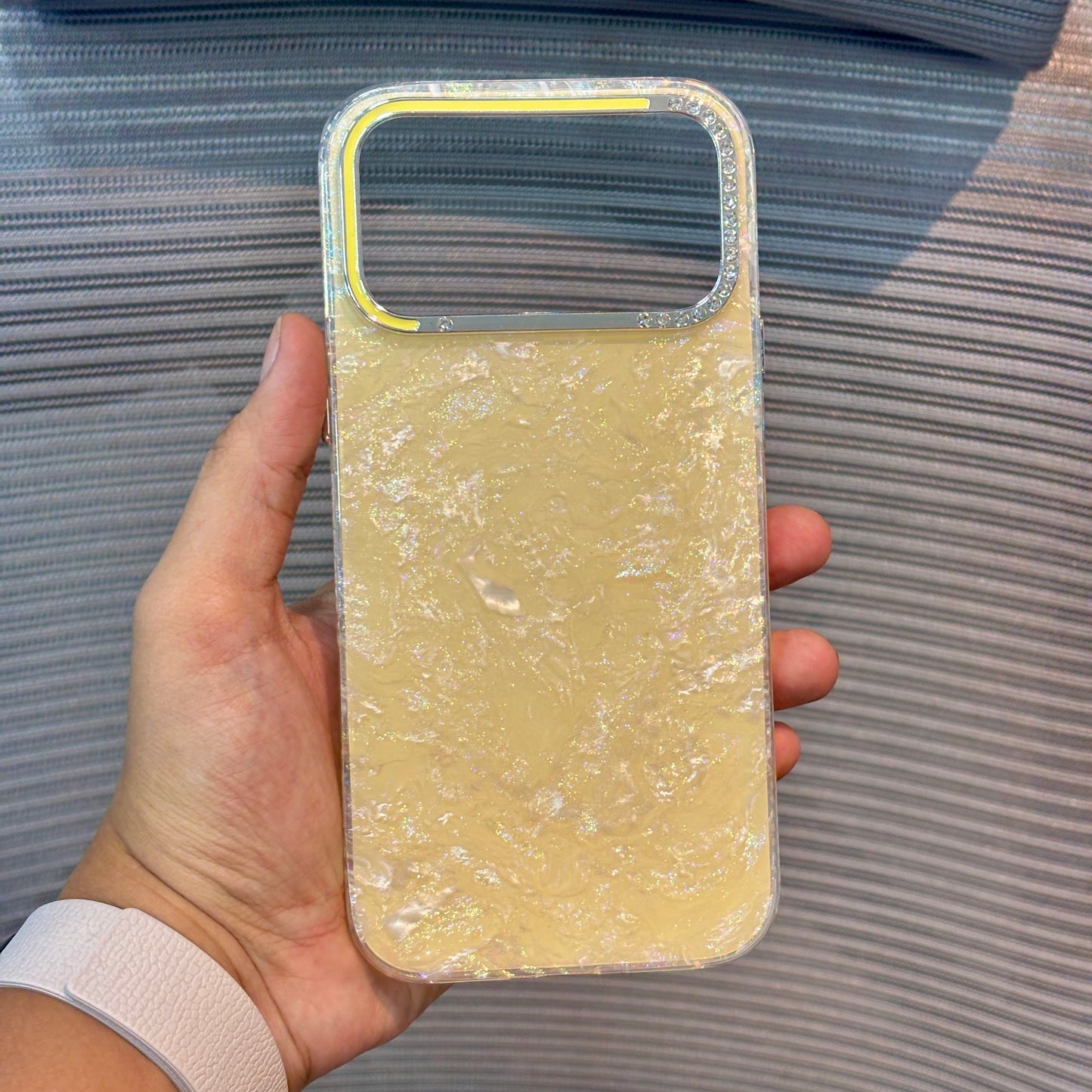 MarbleMuse Glitter iPhone 15 Series Case