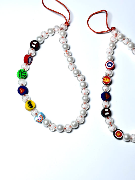 Superhero Phone Charm Strap