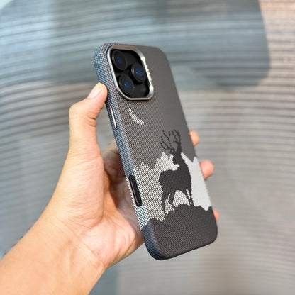 DeerBlack Carbon Fiber MagSafe iPhone 17 Case