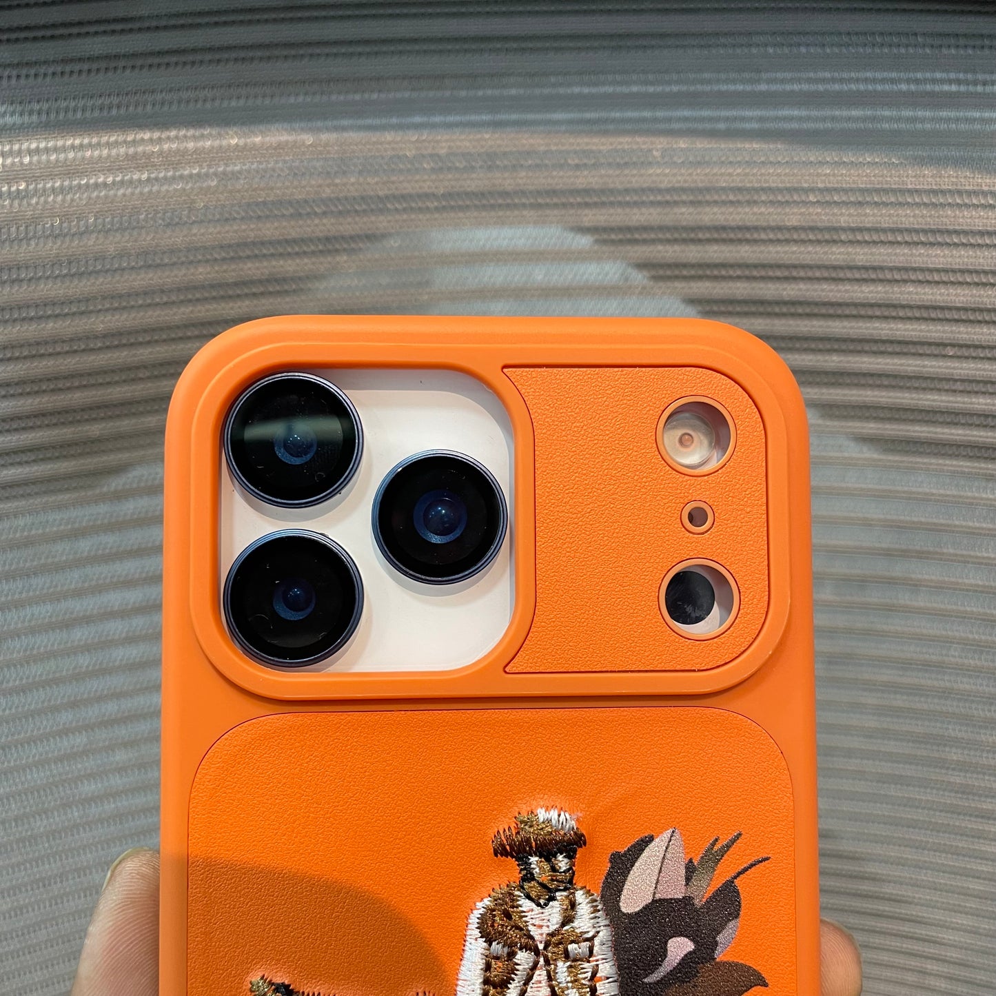 EmbroVault Luxe iPhone Case