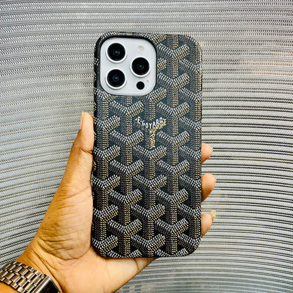 Luxe Printed Inner Fur iPhone 16 Pro Max Case