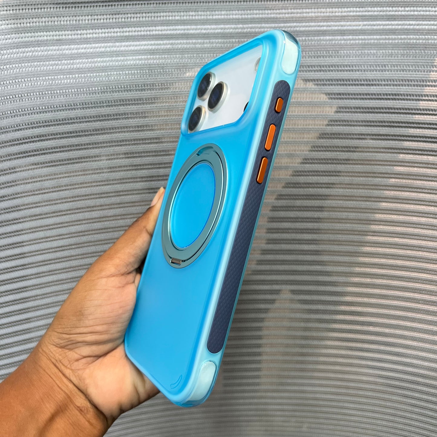 Tinted Matte Armor Stand iPhone 17 Series Case