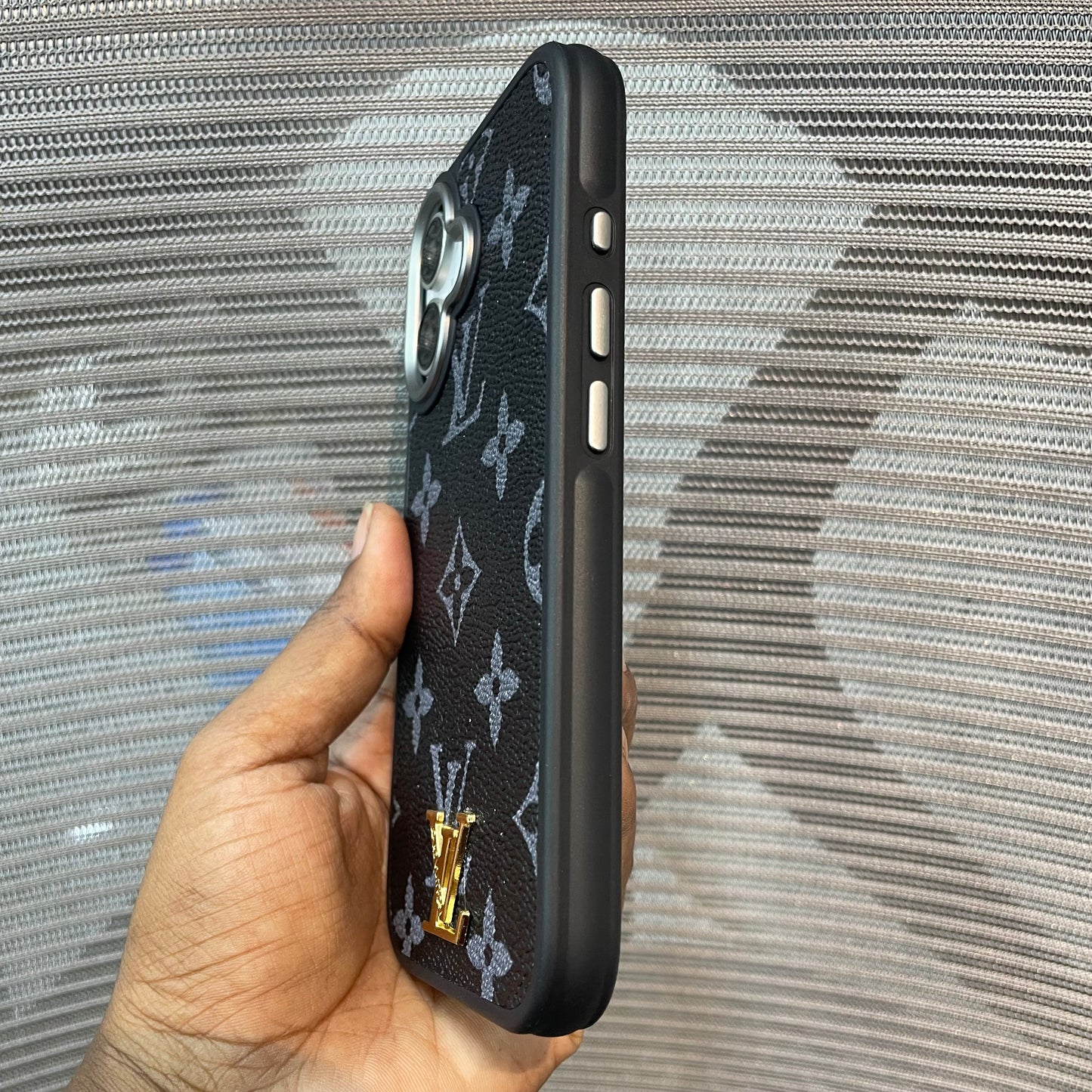 LogoLuxe Leather iPhone 17 Series Case