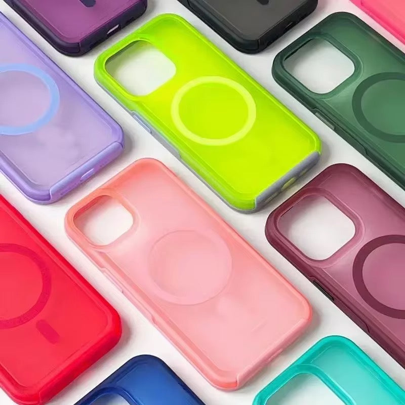 Tinted Matte Magsafe Hard Case for iPhone