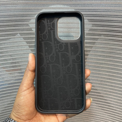LogoLuxe Leather iPhone Case