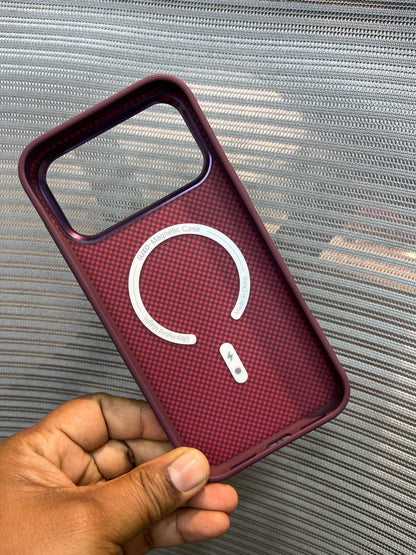 Aramid Carbon Fiber MagSafe iPhone Case