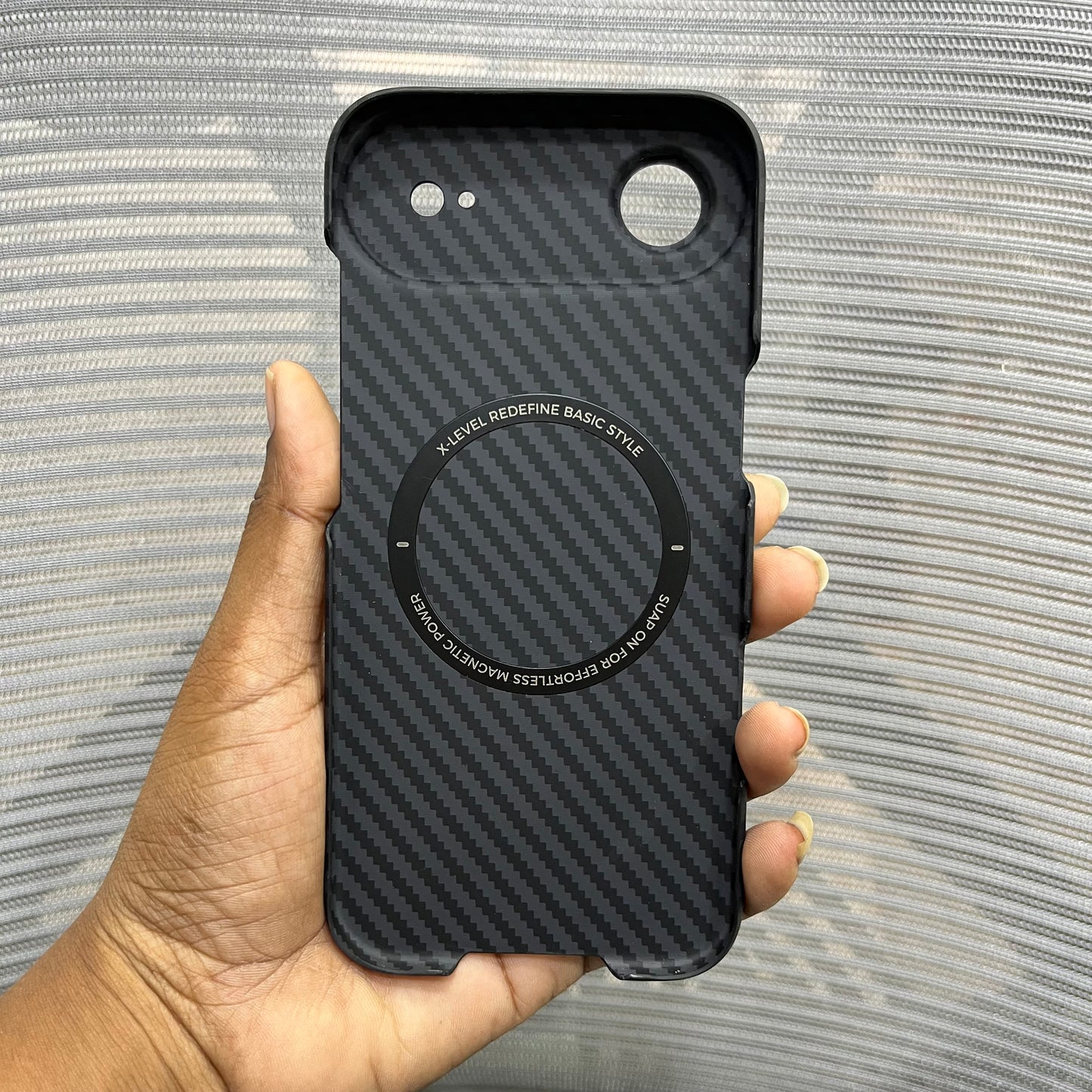 Carbon Fiber MagSafe iPhone 17 Air Case