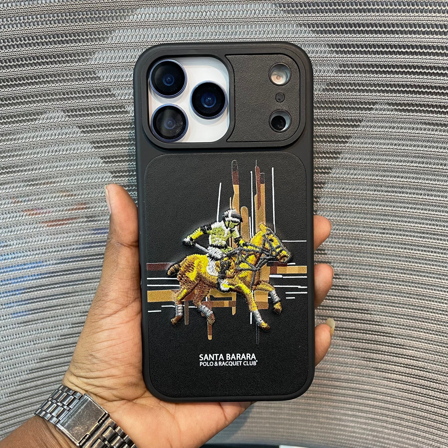 EmbroVault Luxe iPhone 17 Series Case