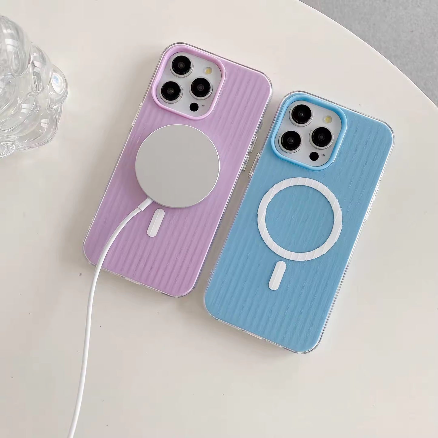 PastelStripe MagSafe iPhone Case