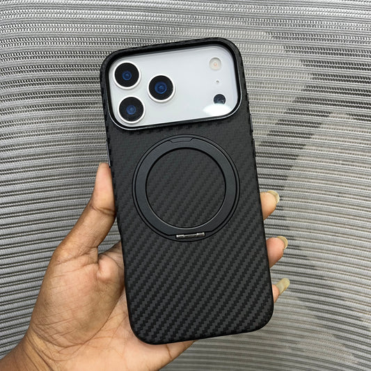 Carbon FlexMag Stand iPhone 17 Pro Case