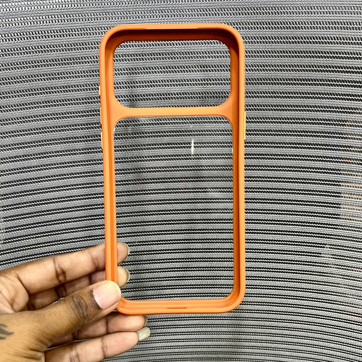 Side Border Crystal Shield iPhone 17 Pro Max Case