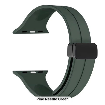 Silicone Magnetic Apple Watch Strap