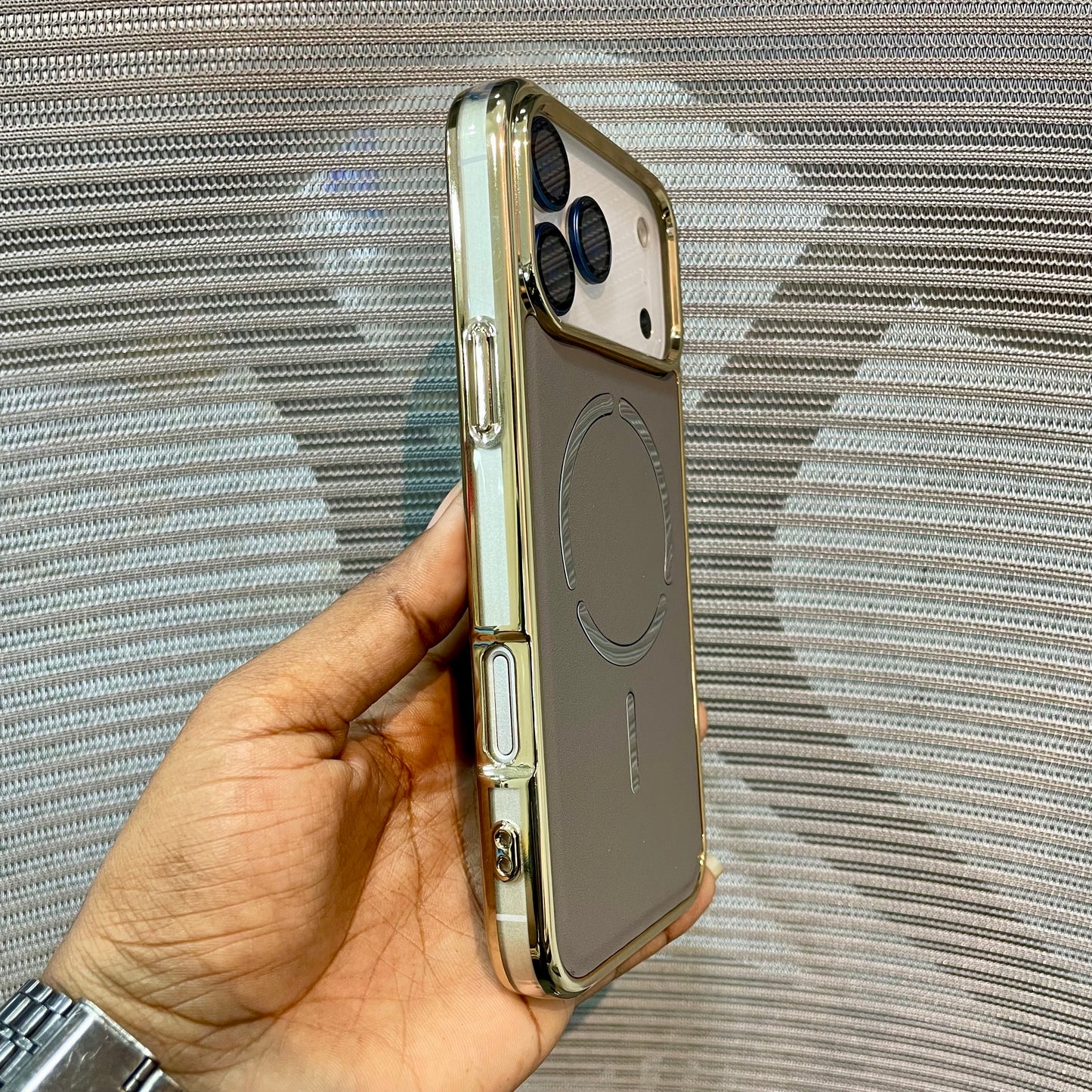 LeatherAura MagSafe Protective iPhone 17 Pro Case