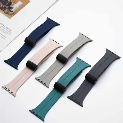 Silicone Magnetic Apple Watch Strap