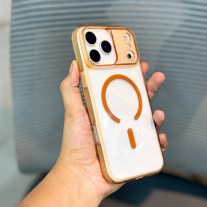 AuraTint MagSafe iPhone 17 Pro Case (Orange Edition)