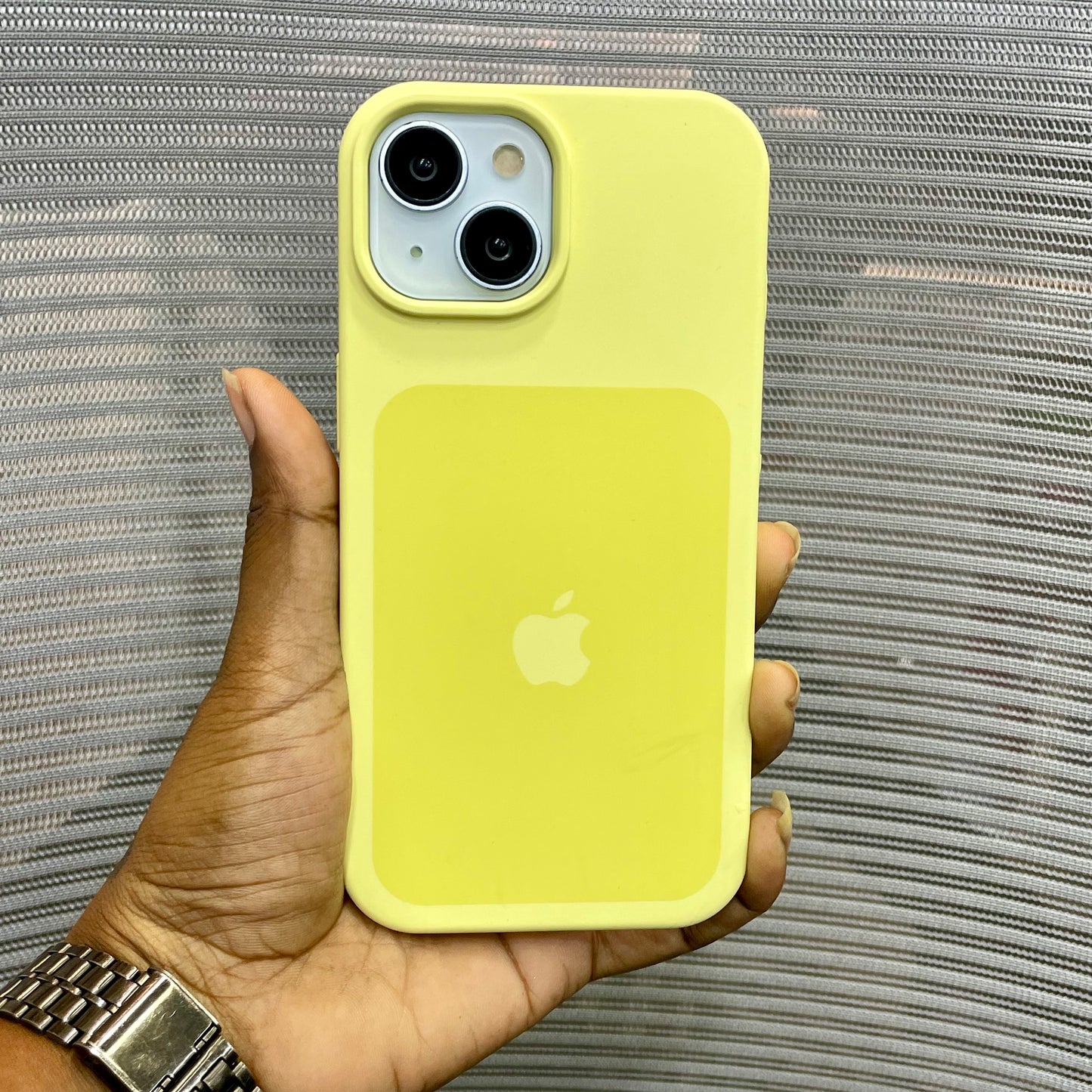 Premium Silicone iPhone 15 Case