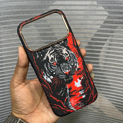 Premium Wildlife Carbon Fiber MagSafe iPhone Case