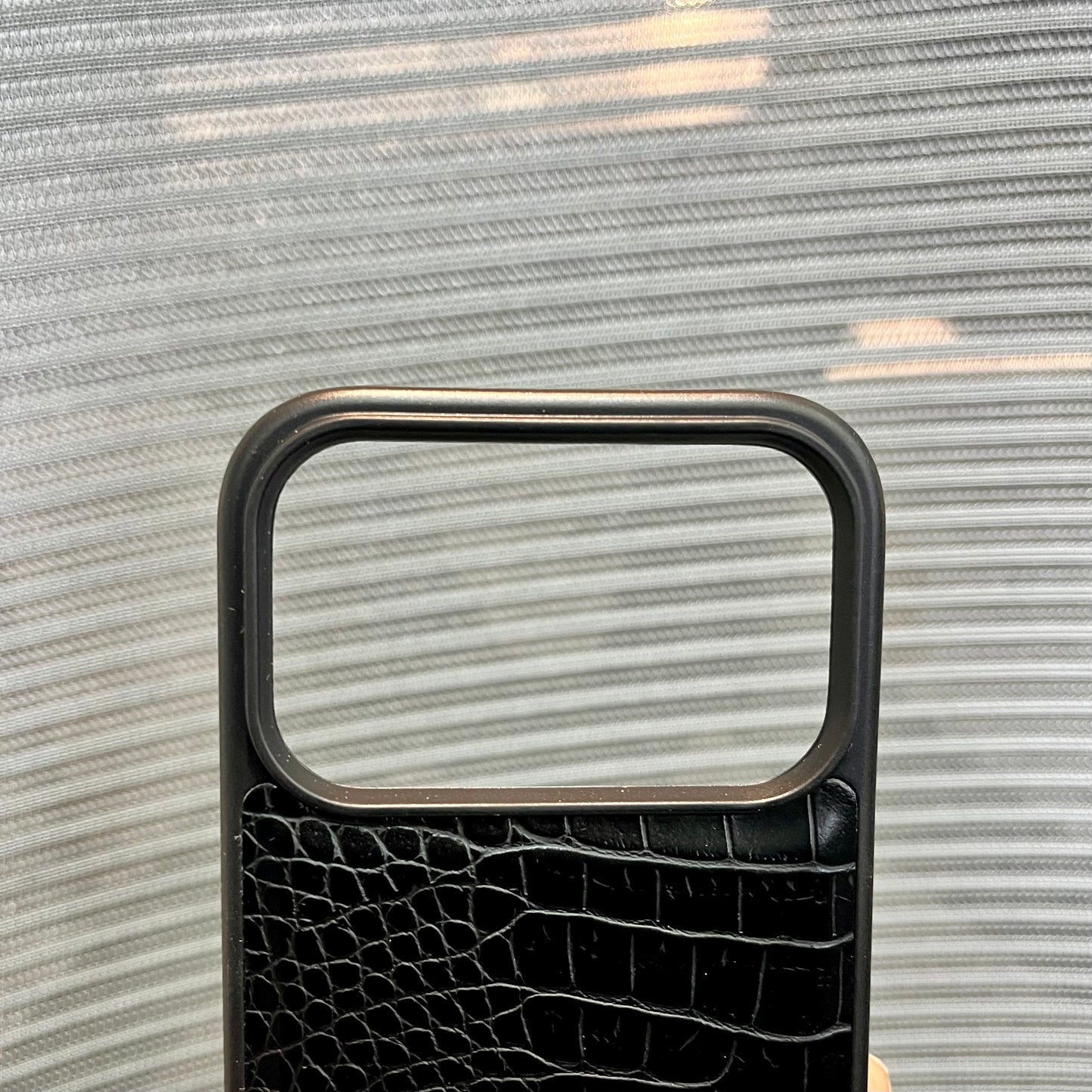 Emboss Luxe Leather iPhone 17 Pro Case