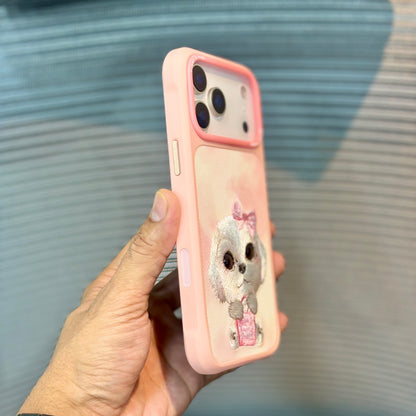 StitchPals Embroidered iPhone 17 Pro Case
