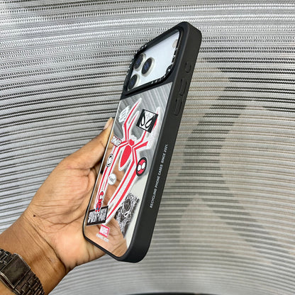 Red Spider Mirror Print iPhone 17 Pro Case