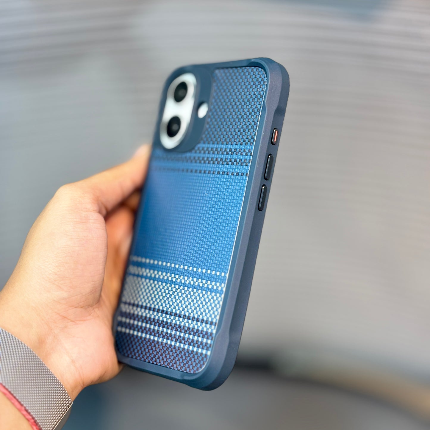 AeroBlue Carbon MagSafe iPhone 16 Case