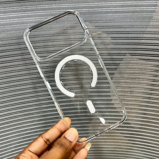 Crystal Clear Anti-Yellow MagSafe iPhone Case