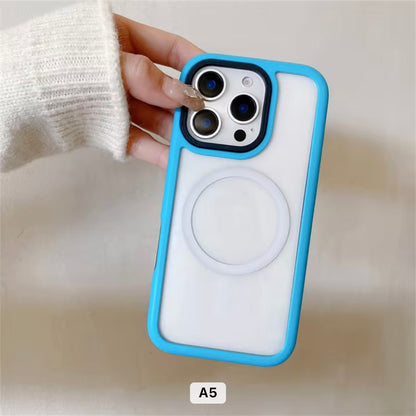 Transparent Hard MagSafe iPhone Case