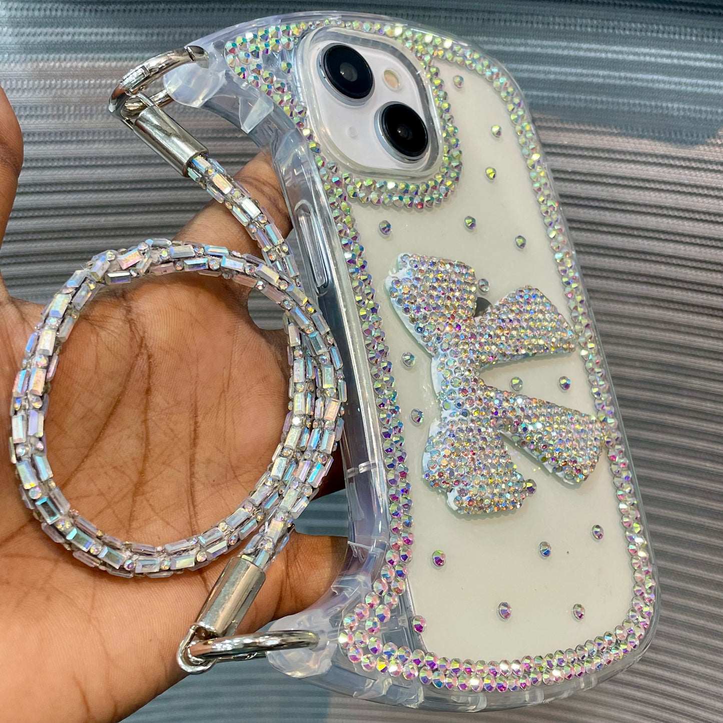 BowLuxe Stone Sling iPhone 15 Series Case