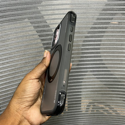 Premium AirBag Anti-Collision Metal Stand iPhone Case