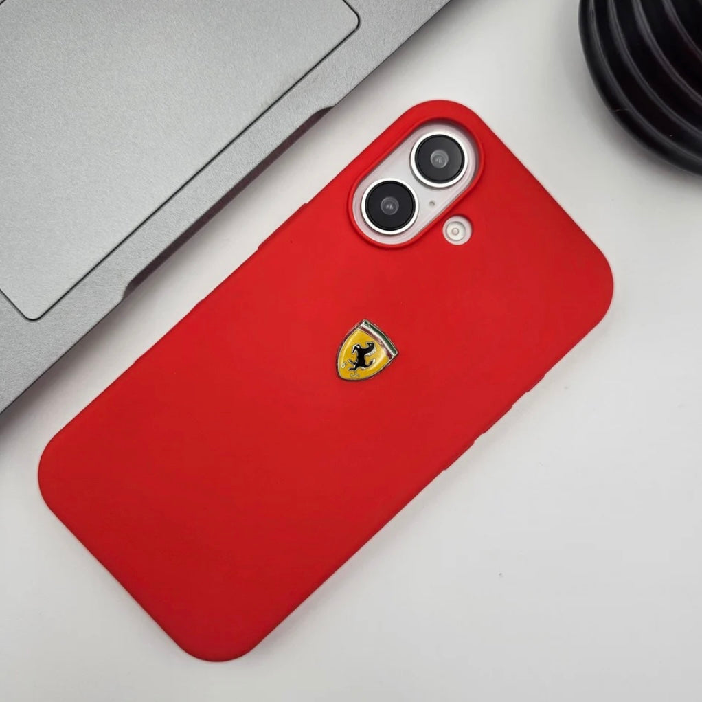 Premium Silicone Solid Hard Case for iPhone
