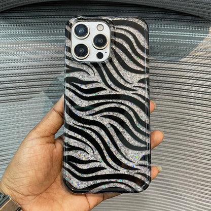 ZebraLuxe Glitter iPhone 17 Case